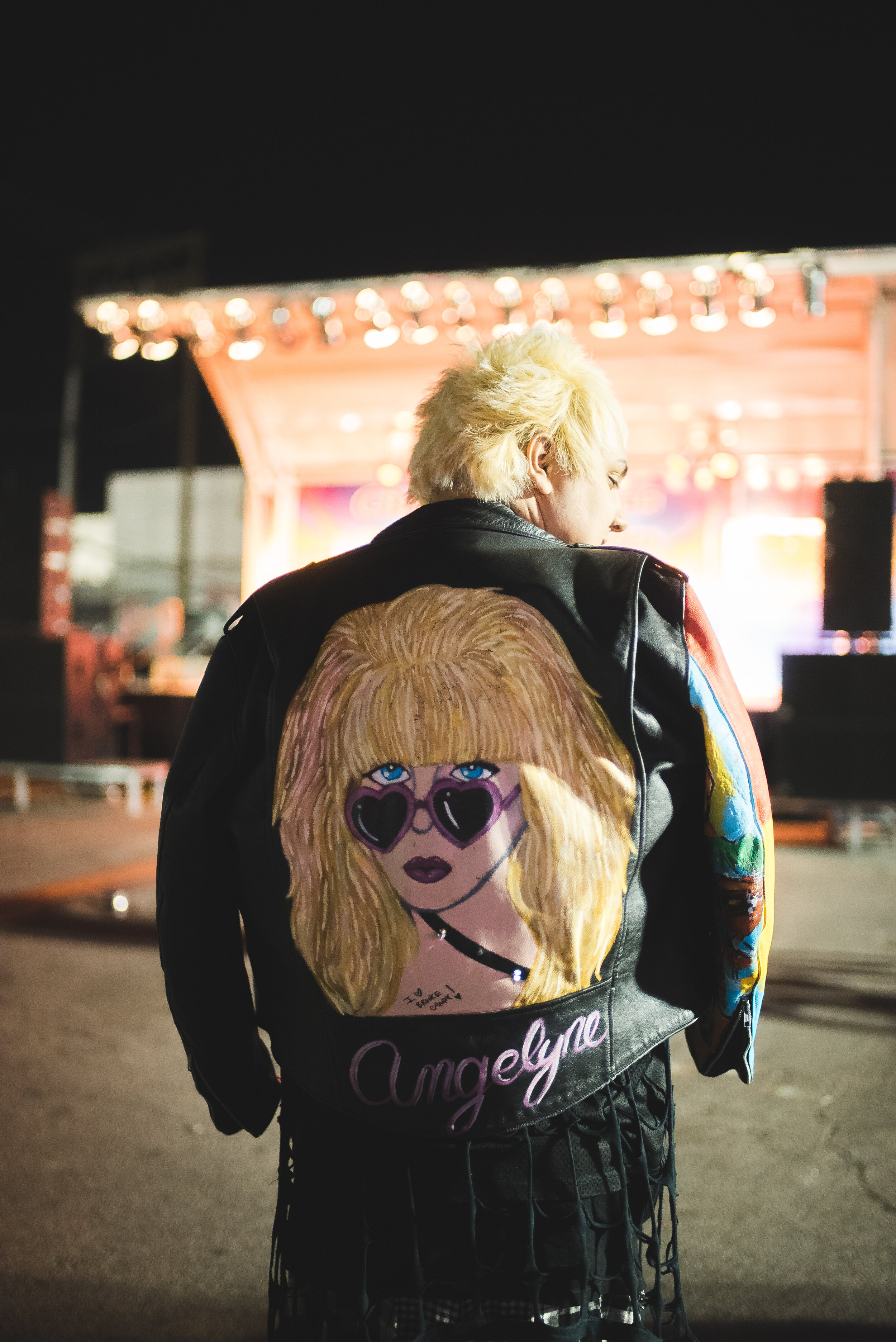 Art installations on display